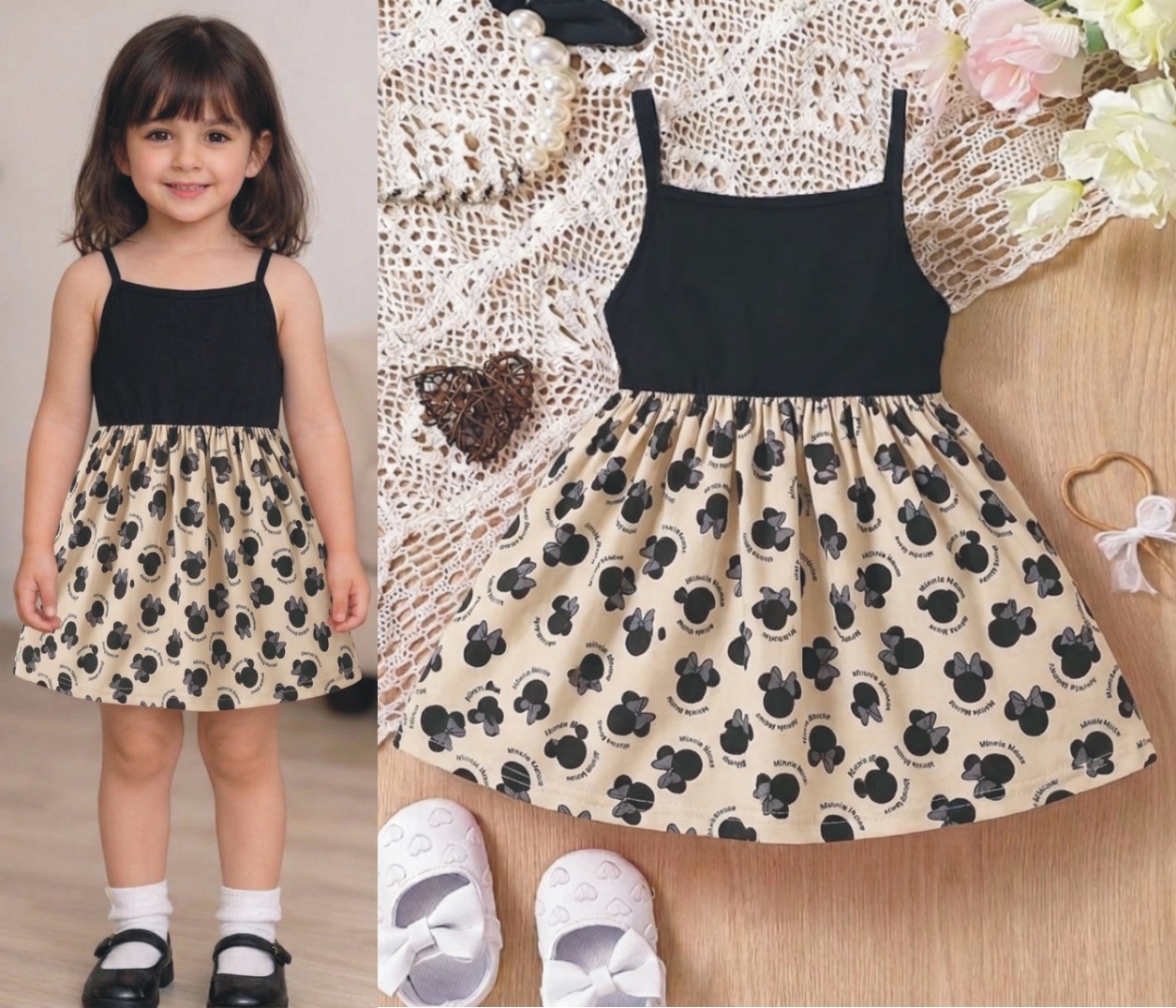 Girls Summer Baby Girls Dress Mouse Dresses for Girls