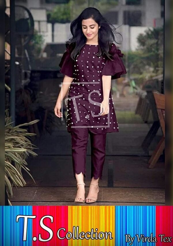 Ladies suit pajama online design