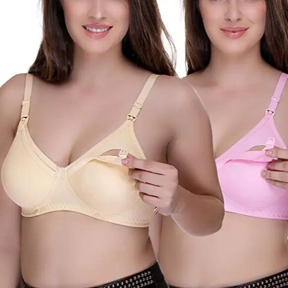 Women's Cotton Breastfeeding Nursing Maternity Bra