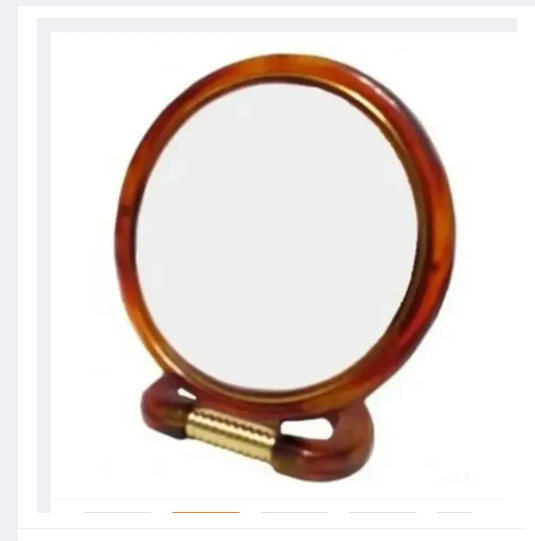 Round Desktop Cosmetic Mirror Double Sided Magnify Make Up Shave khanani collection