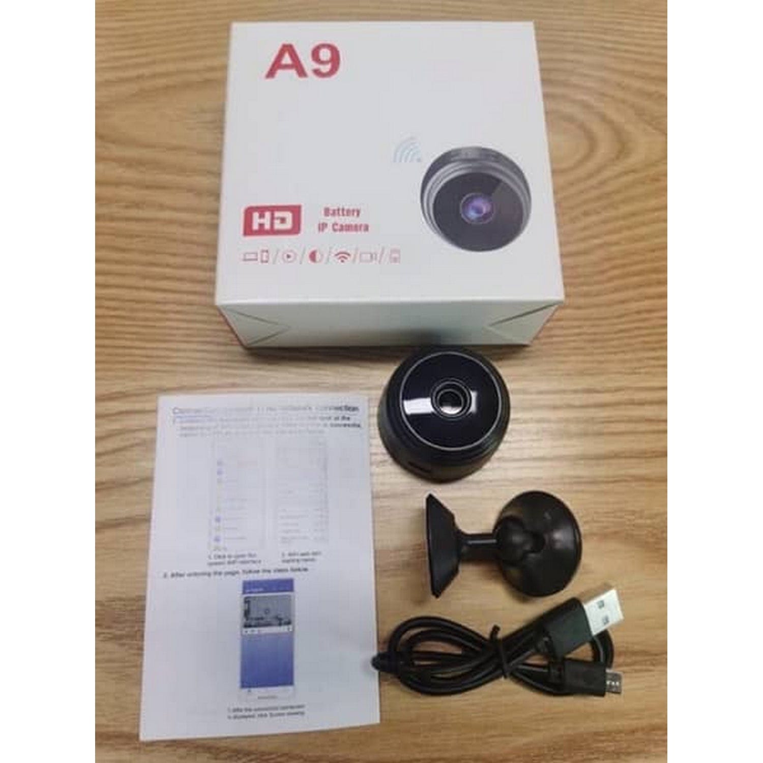 A9 Mini WiFi Camera – 1080P HD Wireless Smart Camera | Night Vision | Motion Detection | Magnetic Mini Camera