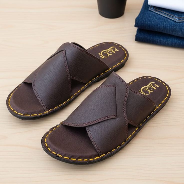 Slippers for Men Summer Breathable Materials Casual Comfort Style Multi-Color Available