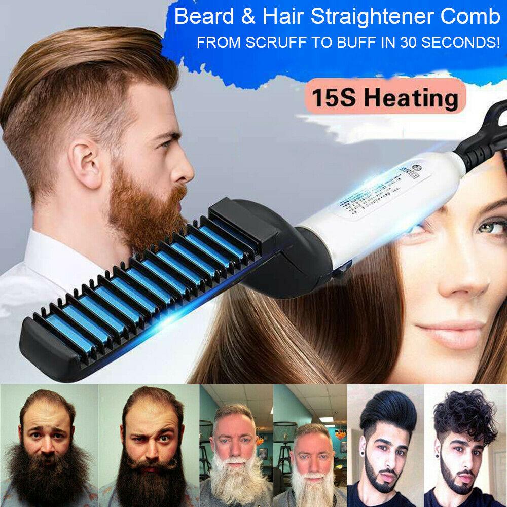 beard comb iron