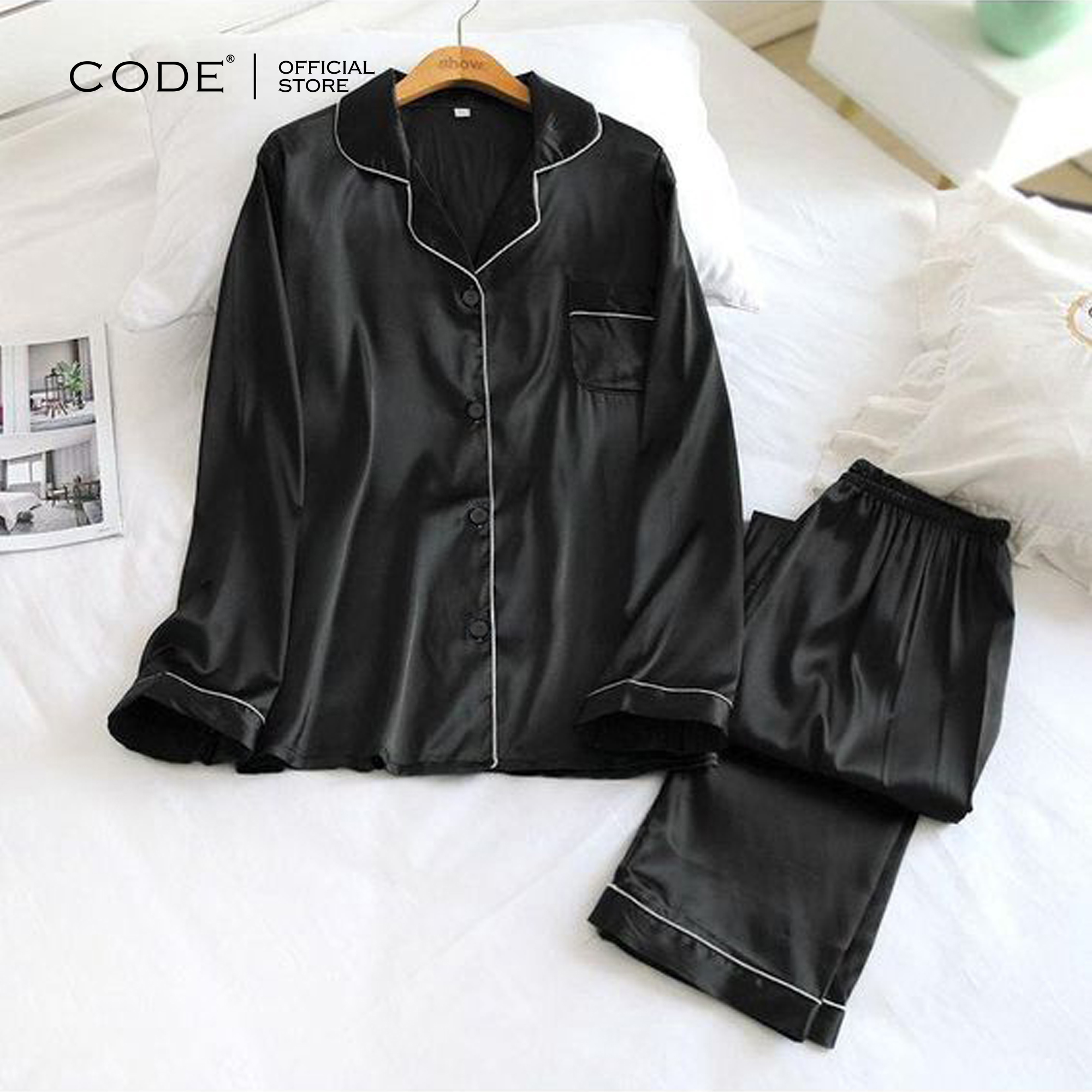 Code Plain Silk Night Suit For Women Silk Night Dress For Girls Silk Sleepwear For Women Silk Night Wear For Women Pjs For Women