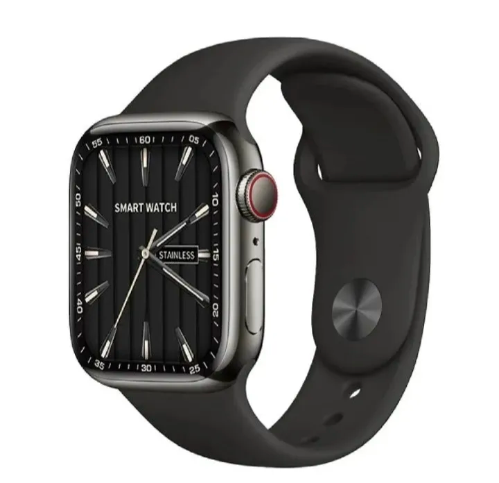 Smart Fitness Watch for Men & Women – Smartwatch with Heart Rate Monitor, Fitness Tracker, Step Counter, Sleep Monitor, Sports Modes, Call & Message Notifications, Bluetooth, Digital Display, Stylish 