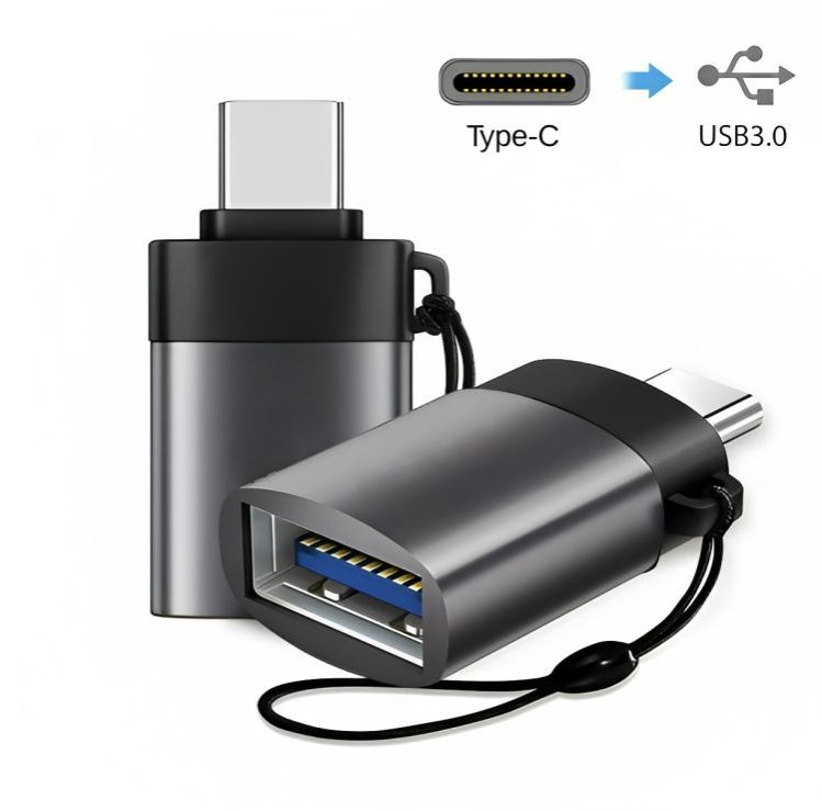Type C OTG Adapter Aluminum Frame Premium Quality USB-C to USB OTG Converter