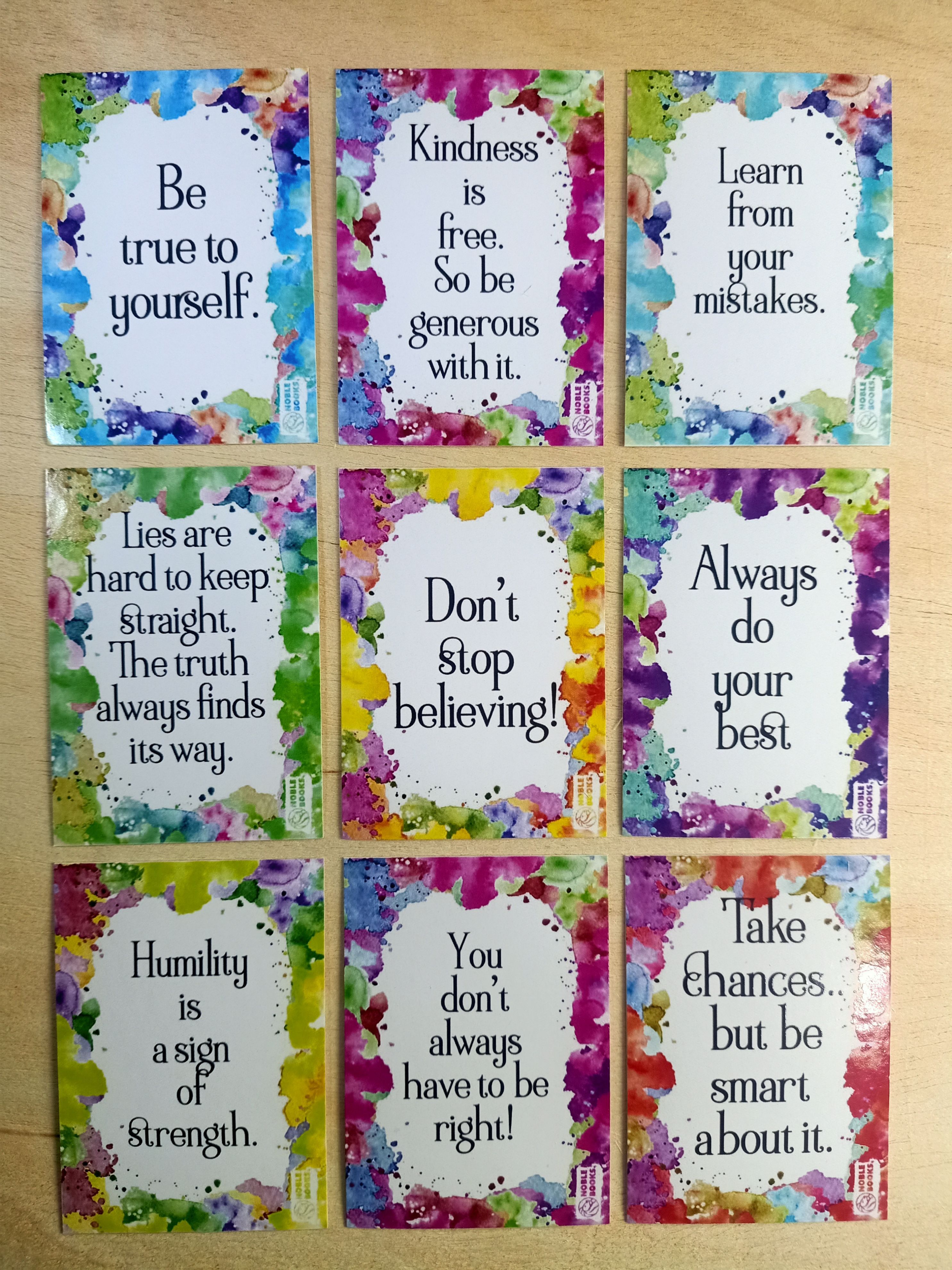 Motivational Cards Daily Affirmations Cards Pack Of 9 Price in Pakistan ...