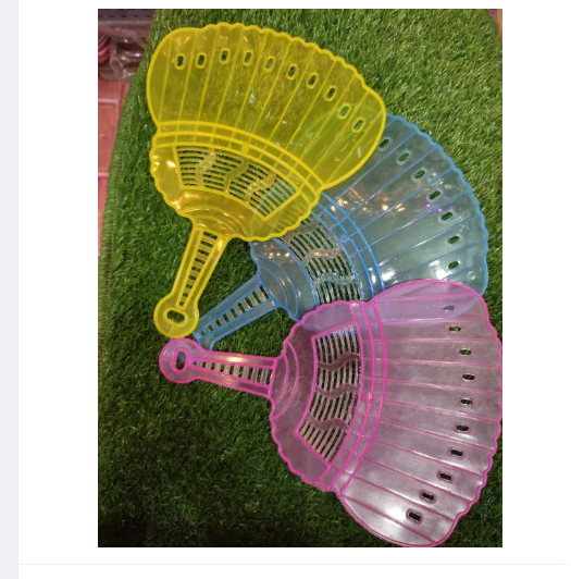 Pack Of 2 Hand Fan Manual Fan unbreakable plastic Very Best Quality material