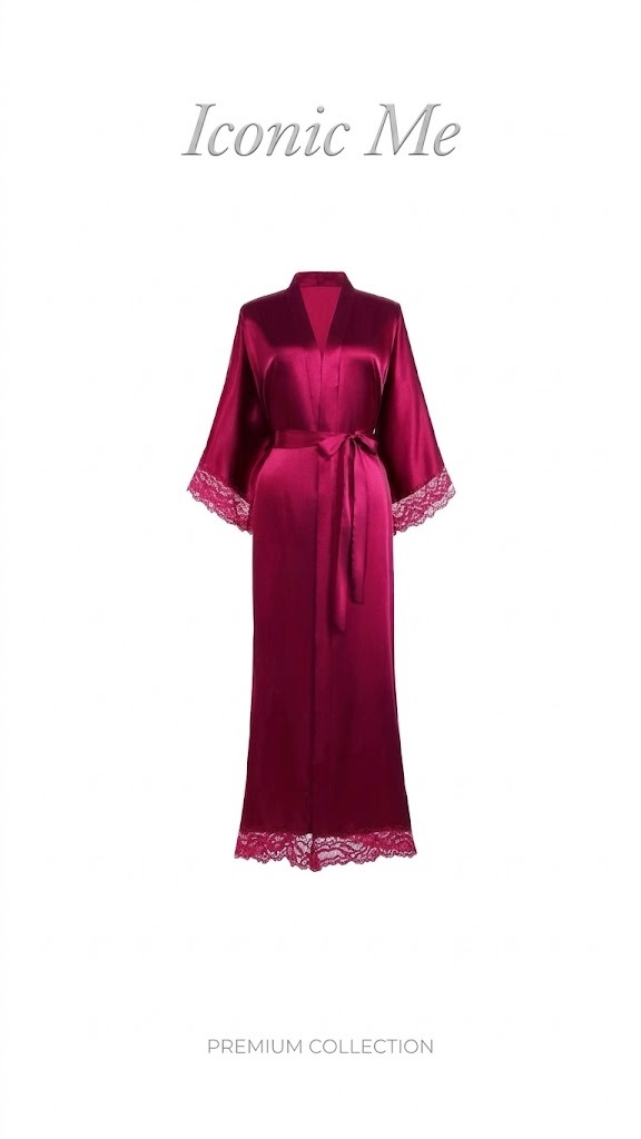 Bridal silk Night Gown 48 inches long night gown | Night Dress For Girls | Nighty | Night Dress | Nighty For Girls Full Hot | Silk Robe | Nighty For Women | Night Suit For Girls  | Bridal Nighty Set |  Gown For Girls | Night Suit For Women | Night Suit