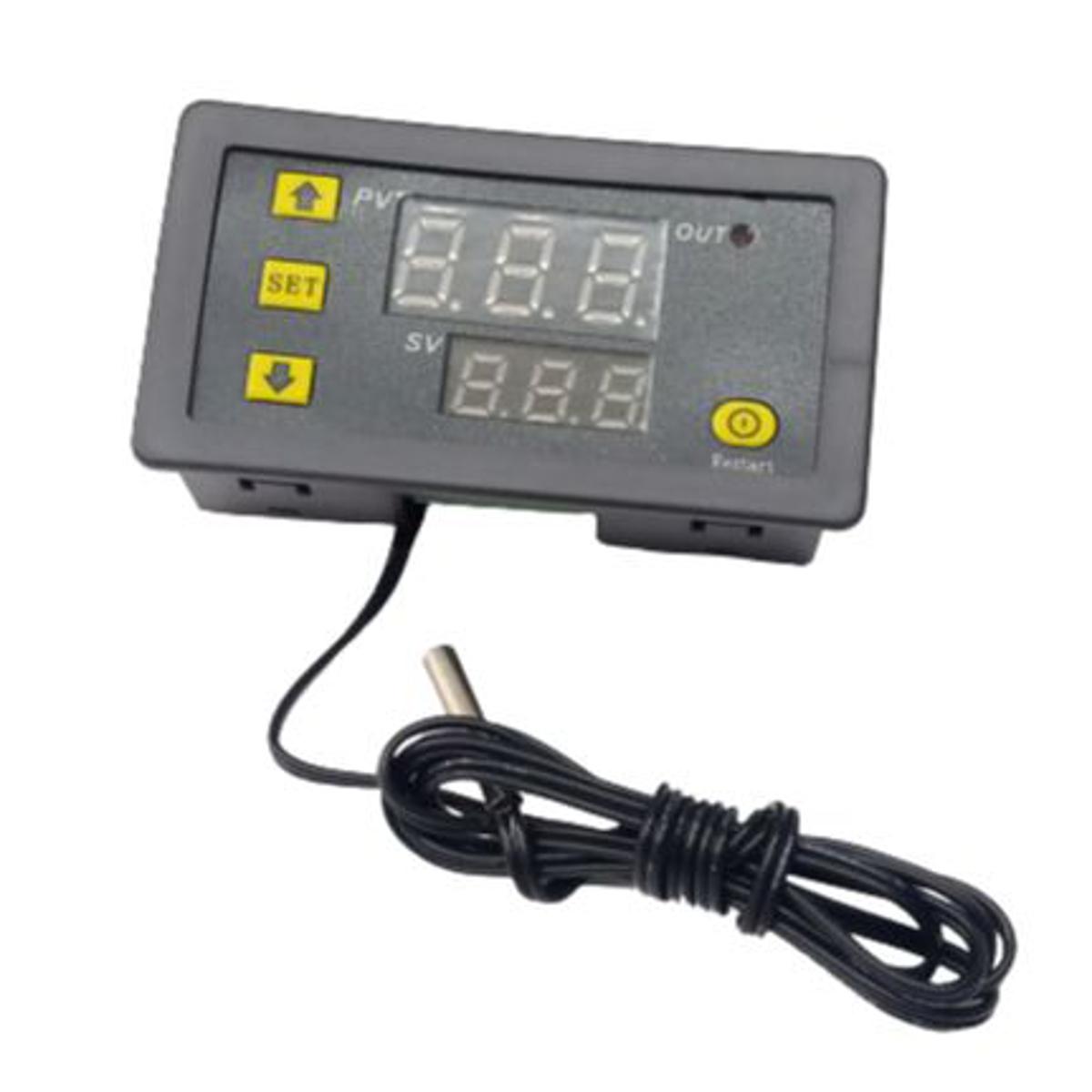W3230 Digital Temperature Control LED Display Thermostat With Heat ...