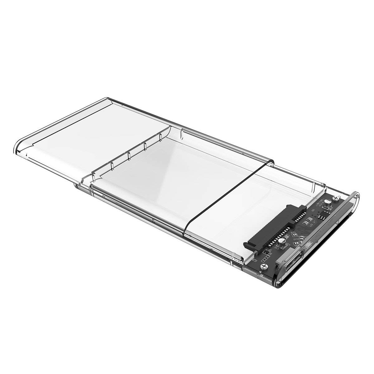 USB 3.0 Portable HDD SSD 2.5" Hardrive External Case - 2.5" Hard Drive Case 5Gbps High Speed Fast Data Transfer