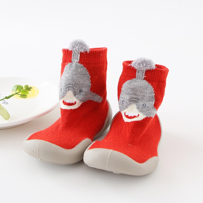Baby First Walker Shoes Kids Soft Rubber Sole Baby Shoes Anti-slip Children Shoes Boys Girls Shoes