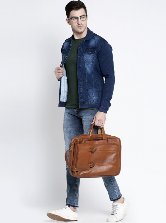 Mens Clothing Denim Jacket Stretchable