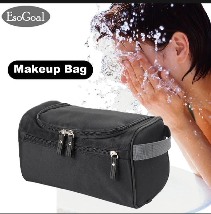 rexcer Men Travel Necessary Business Makeup Cases Wash Bags Women Cosmetic Bag Hanging Waterproof Wash Pouch