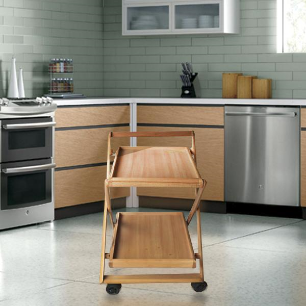 Tea Trolley For Kitchen serving tray trolley wooden trolley