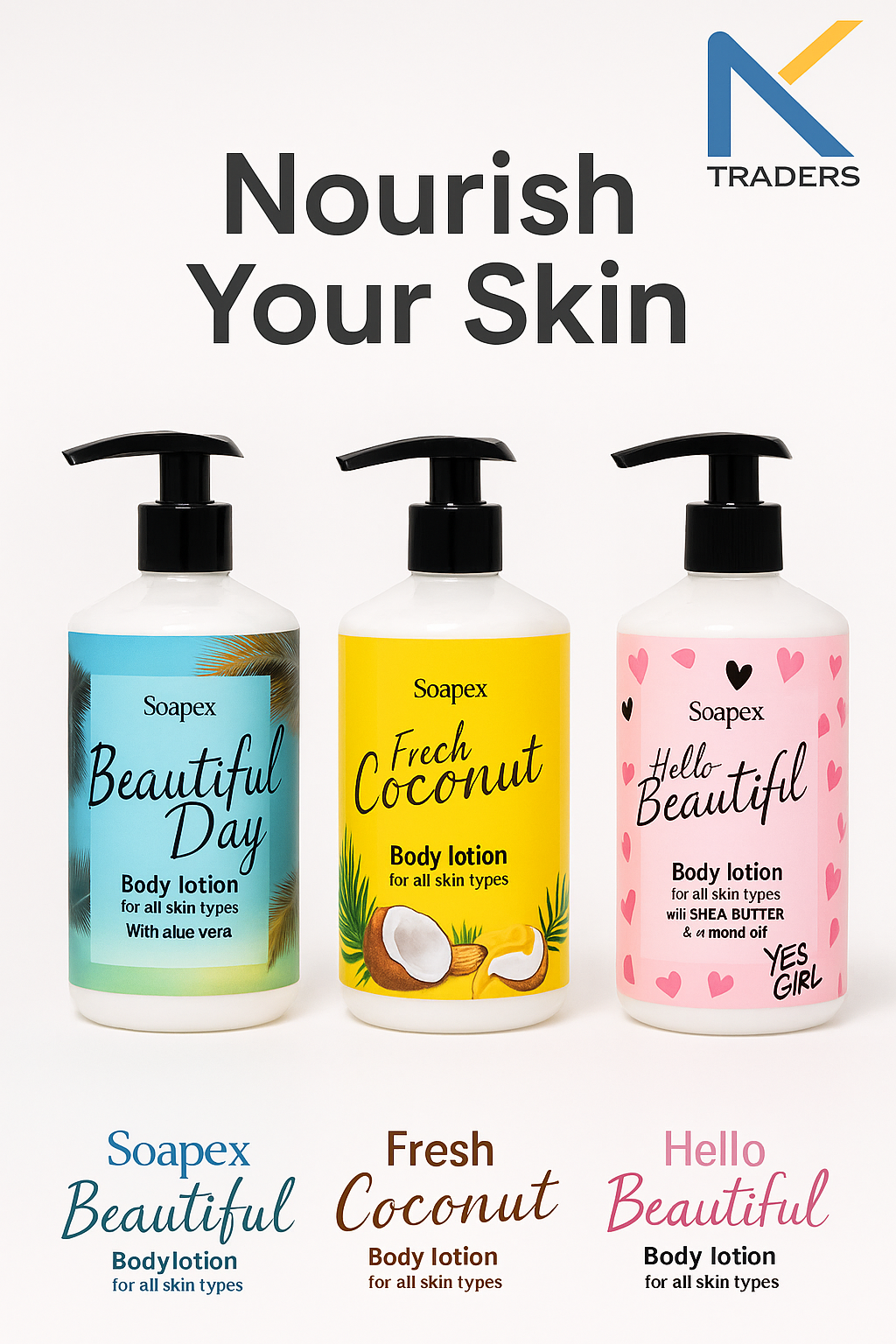 Soapex Body Lotion  Long-Lasting Moisture"