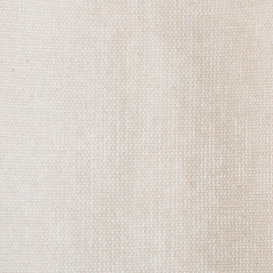 Cream Plain Duck Cotton Eyelet Curtain