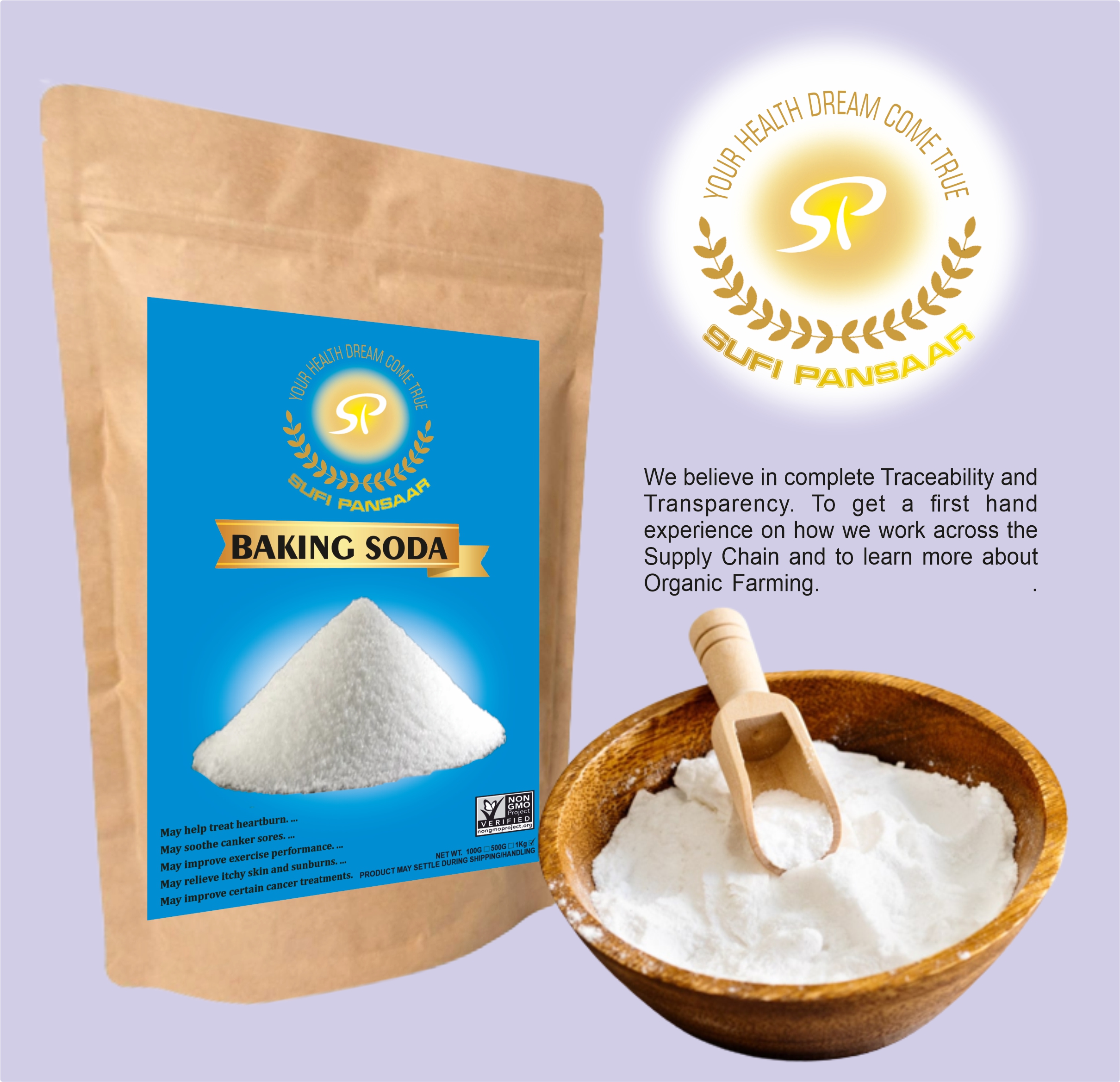 Baking Soda / Meetha soda 1 Kg (wholesale) Daraz.pk
