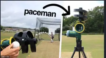 paceman original s2 bowling machine