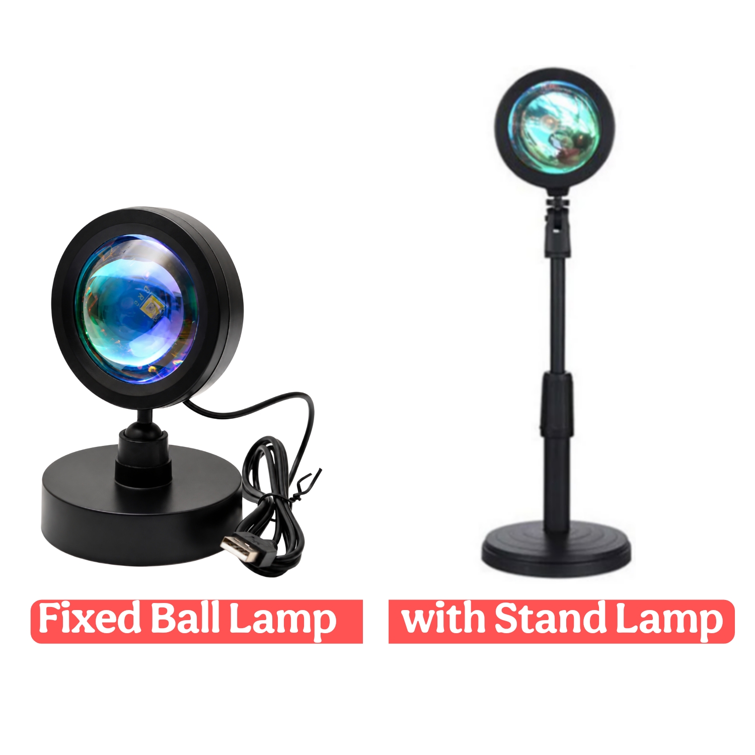 Remote Control Sunset Lamp Projector 16 Colors Changing RGB | Mobile Photography Backgrounds Accessories Lighting Kit Wallpaper