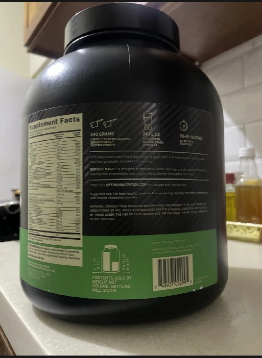 1kg Energy Milk Powder | High-Calorie Strength & Recovery Shake