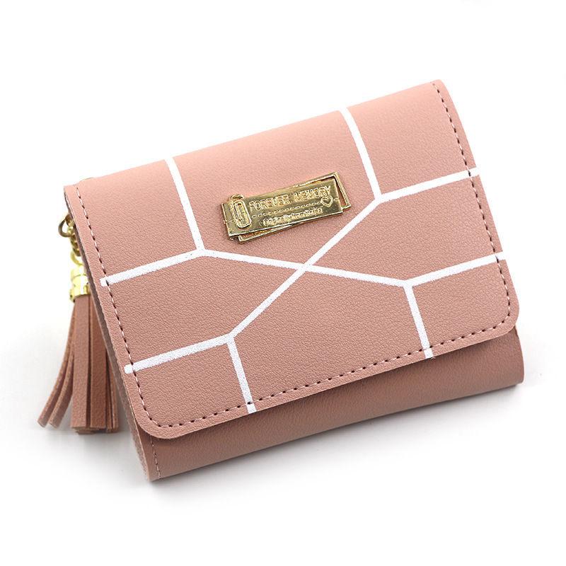 Short Women Wallets Small Slim Luxury Wallet New Fashion Pu Leather Female Purse Designer Money Bag Card Holder, wallets For Girls