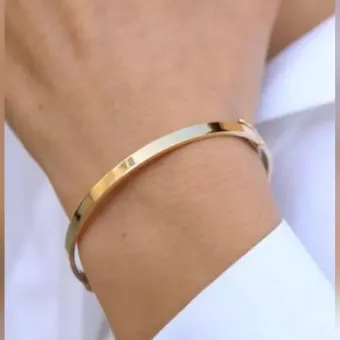 Golden Trending Kara (Hand Bracelet) for Men