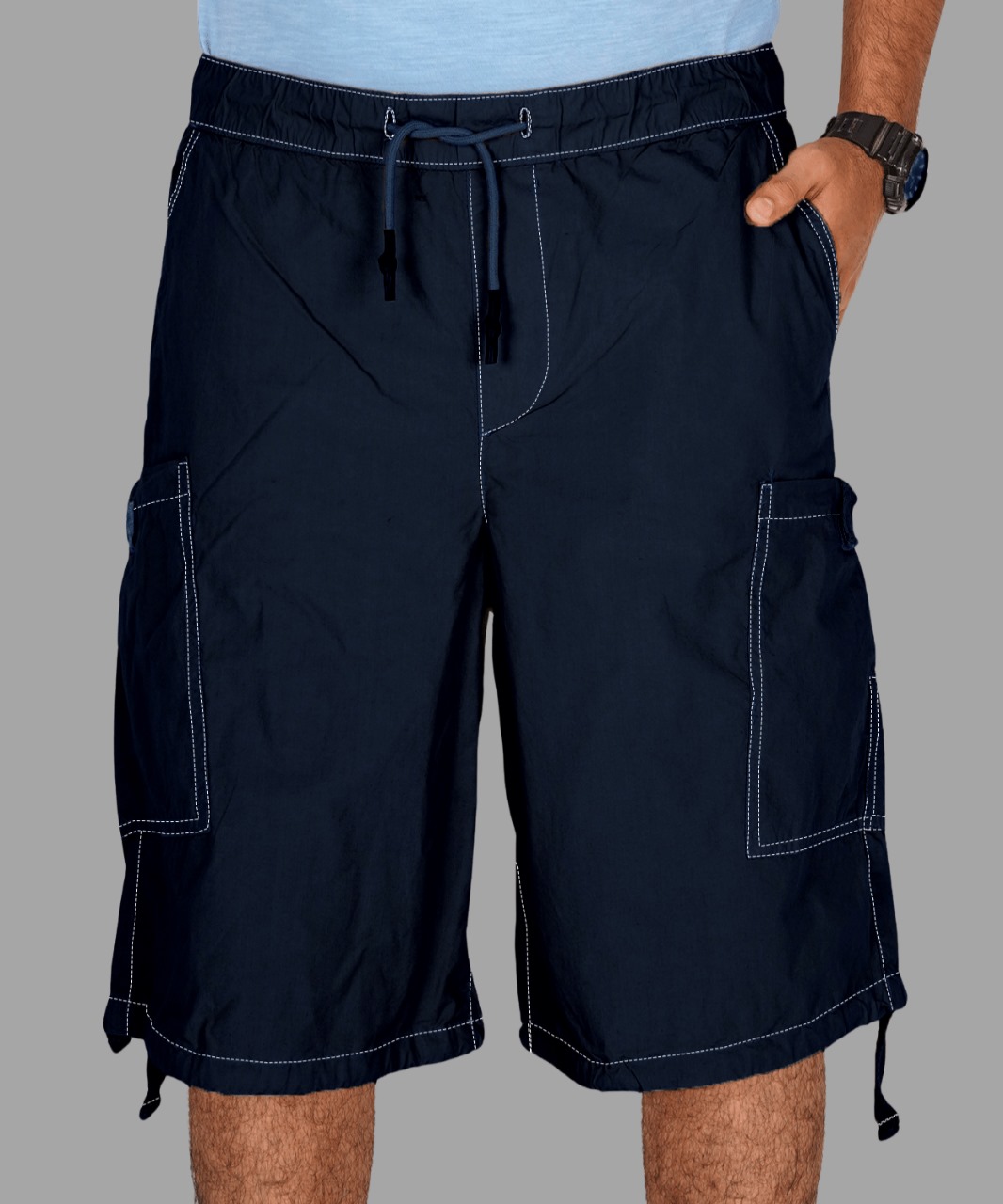 Hashback Cargo Shorts for Men - Summer Cargo Shorts - Premium Quality Fabric