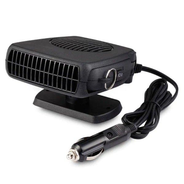 Portable 12V Car Heater Fan Auto Heating Fan 200W 12V - 2 in 1 Dryer  Windshield Defroster Heater