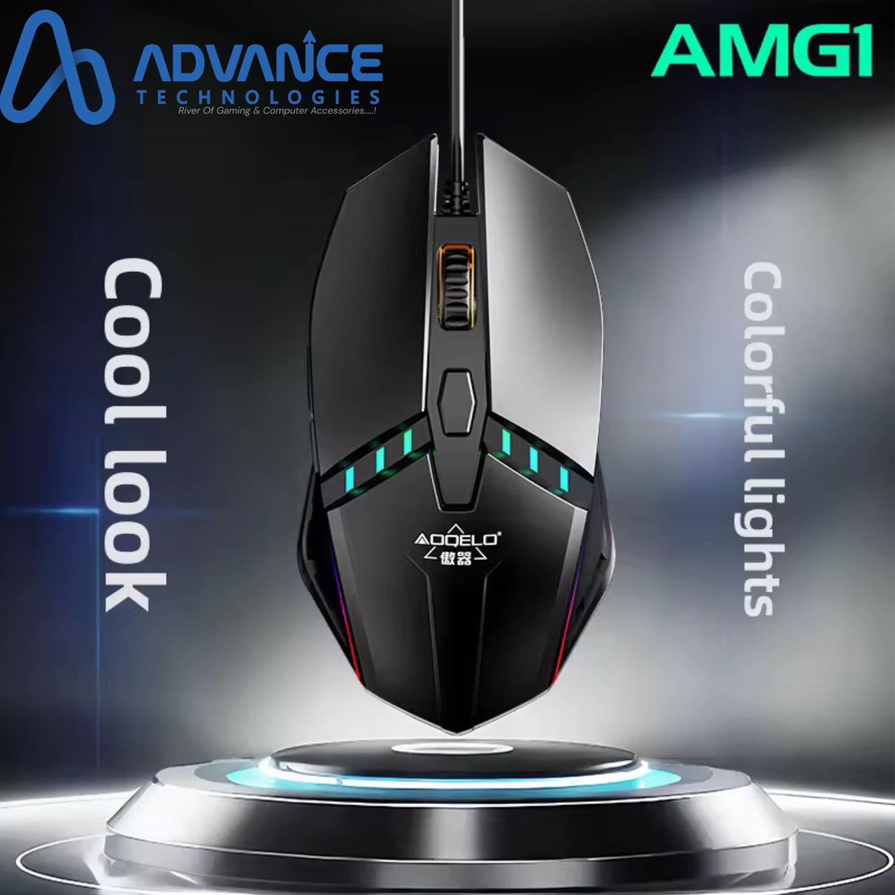 RGB LED Gaming Mouse AMG2 – 6 Buttons | PC & Laptop Use price in Pakistan