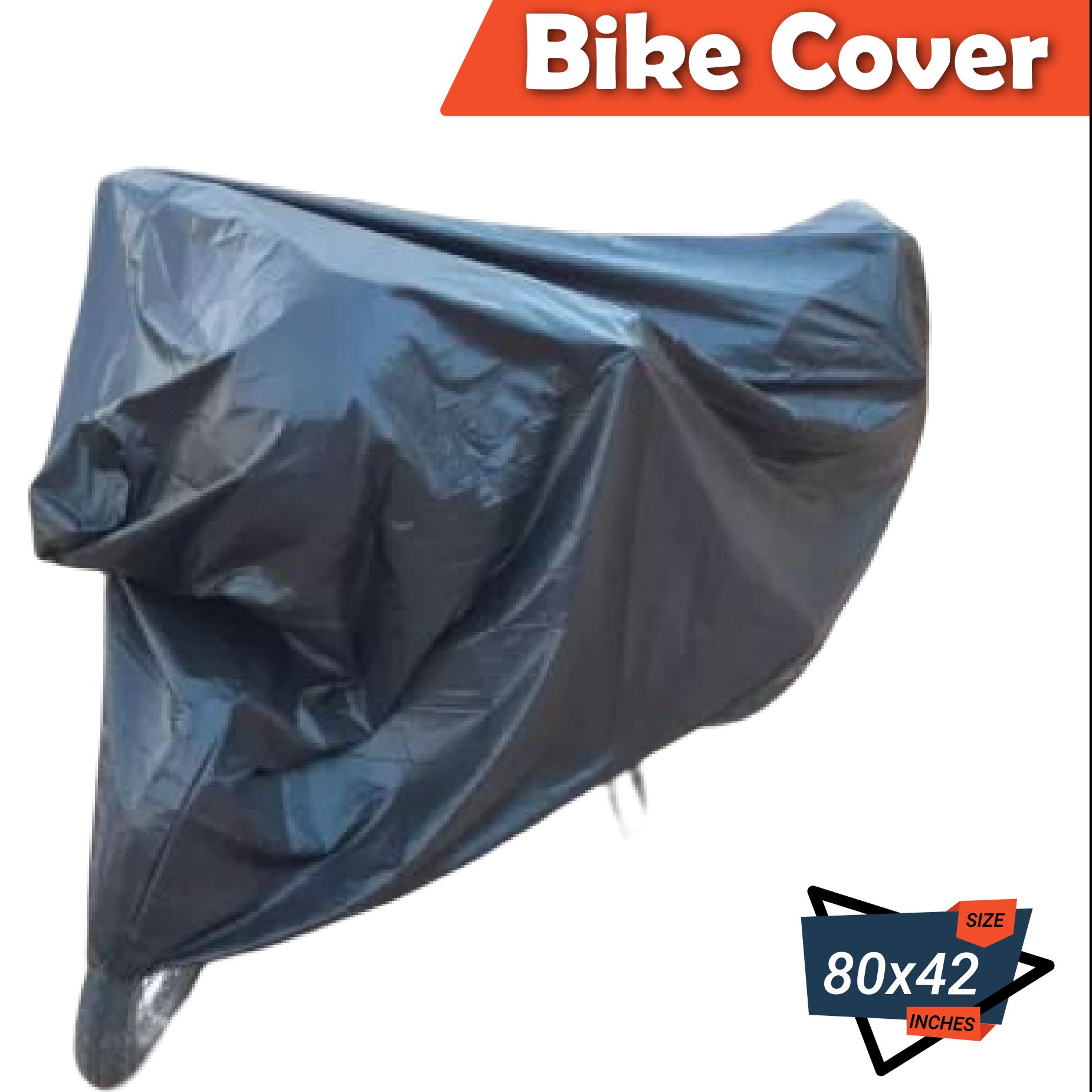 Universal Parashoot Coated Waterproof Bike Cover, Scratch & Dust Proof