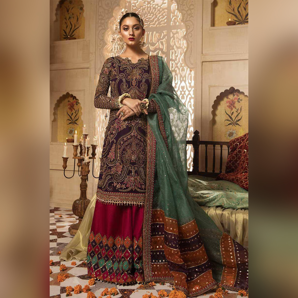 pakistani unstitched fancy suits