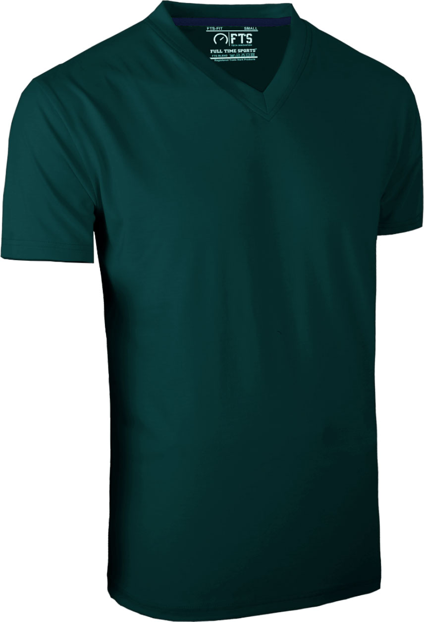 V Neck Short Sleeve T-Shirts, Comfortable Half Sleeves V-Neck Shirts ...