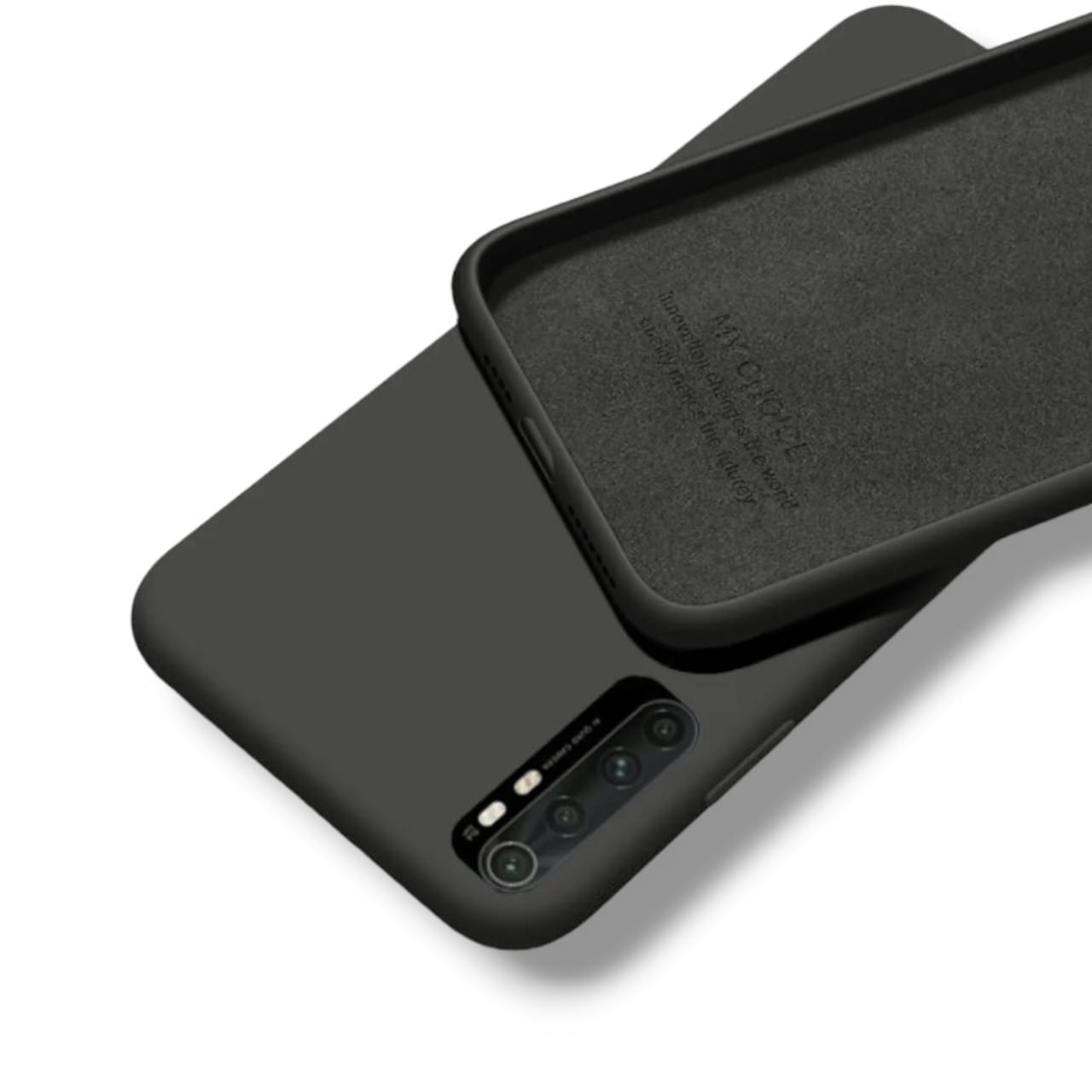 QAGS Cover for Mi Note 10 Lite Mobile Phone Case Multi Color Camera protection Soft MAtte Tpu Case Silicone Ultra Thin Back Cover