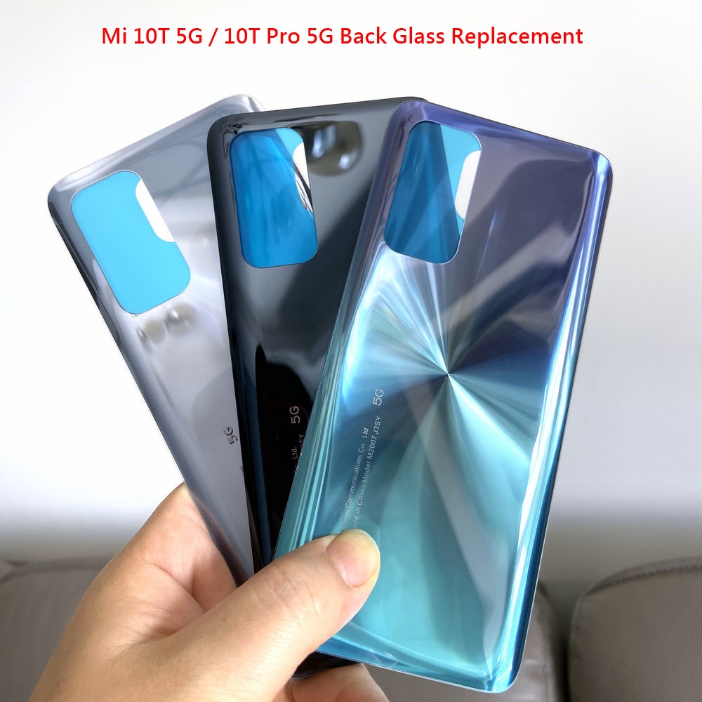 MI 10T 5G / 10T Pro 5G Back Glass Replacement , Back Battery Cover Replacement MI 10T 5G / 10T Pro 5G