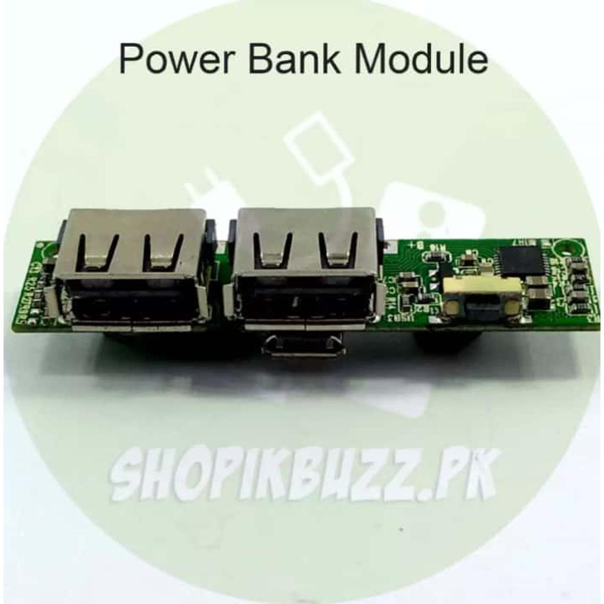 Power Bank Kit Dual Port Circuit Module 5v 1A & 2A price in Pakistan