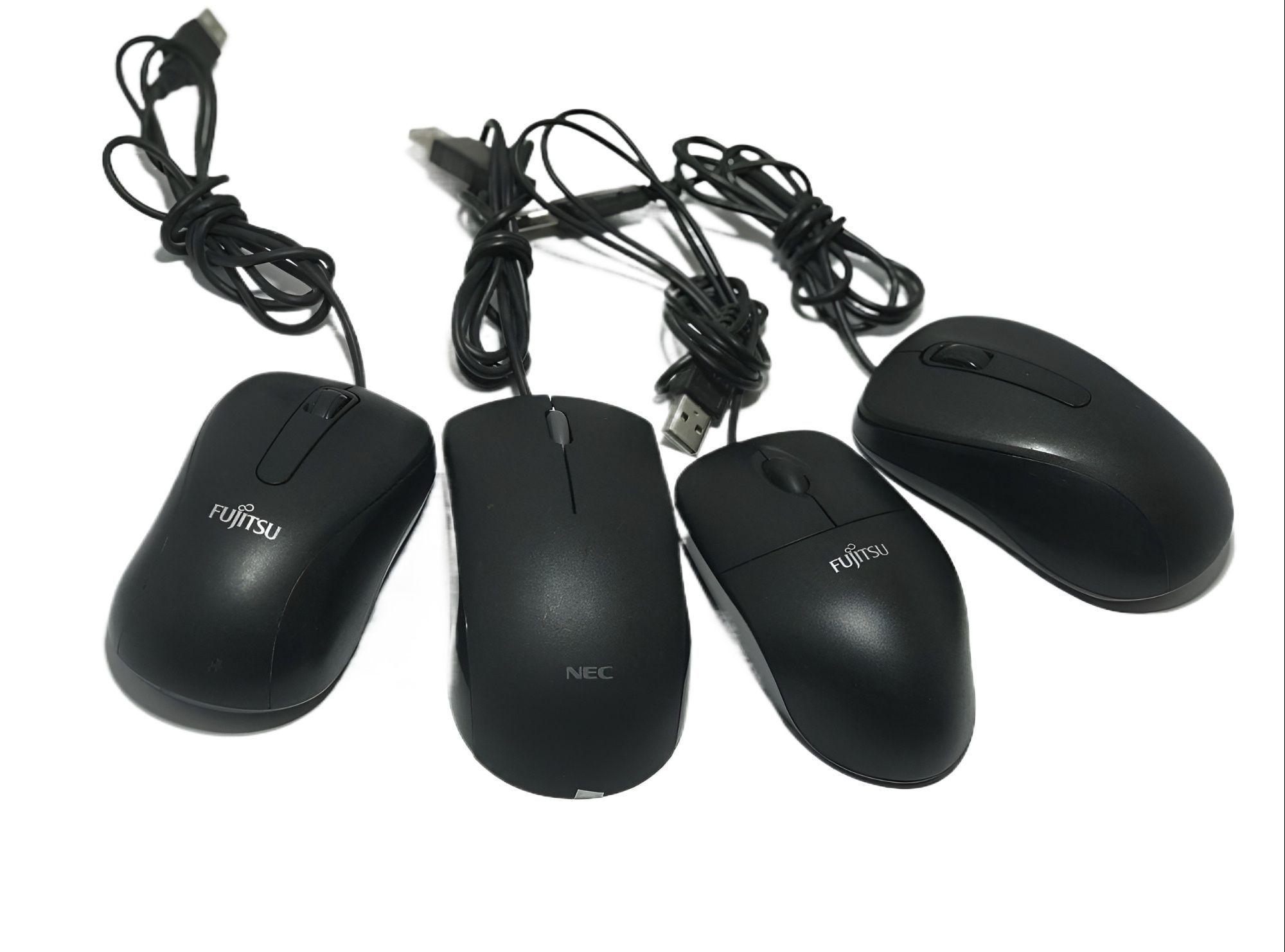 Original Branded Wired Mouse - Dell, HP, Fujitsu | USB Connection | 3 Programmable Buttons | Gaming-Grade Laser Sensor | Ergonomic Graphy Design | Best for Office & Gaming | High Precision Optical Tracking | Plug & Play
