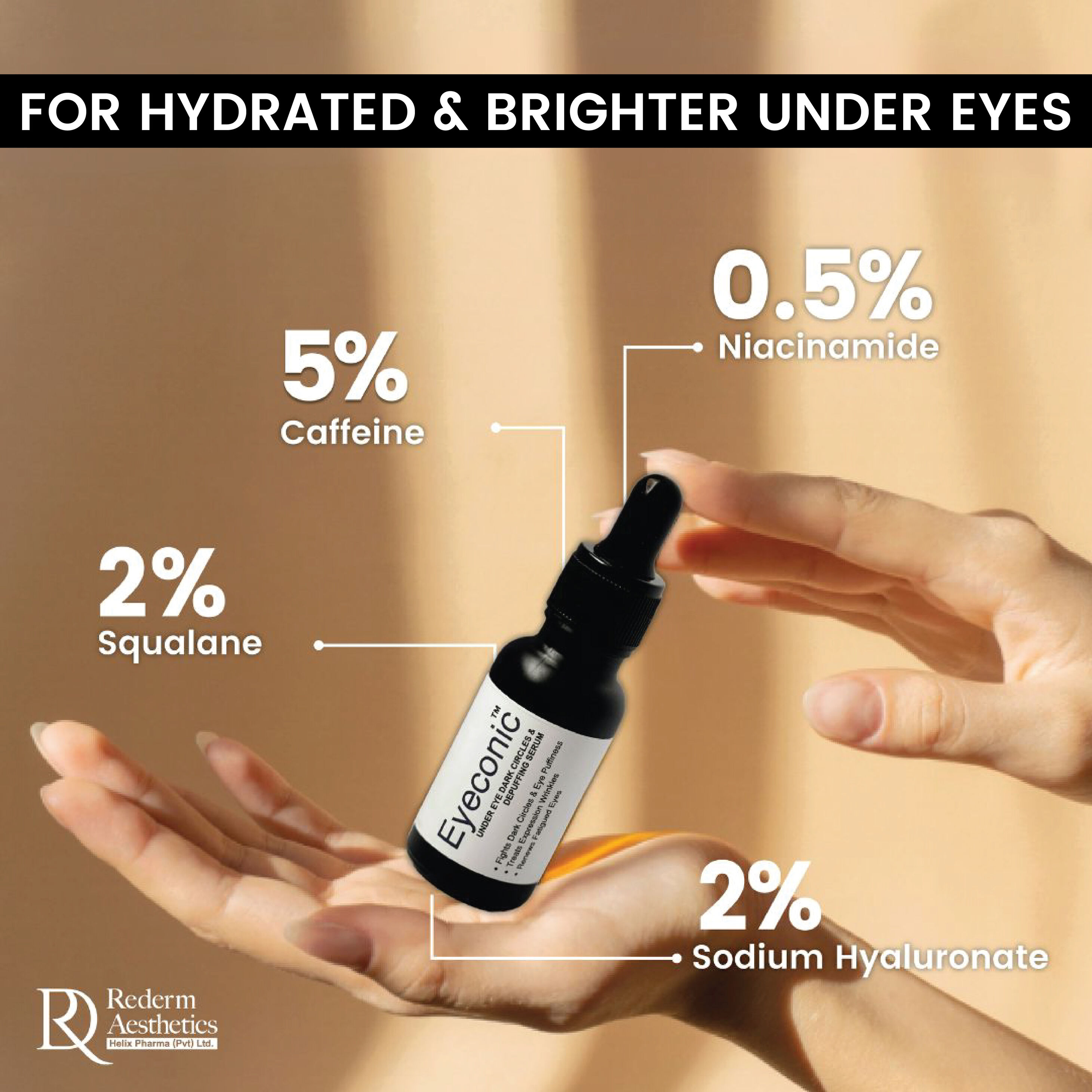 Rederm Eyeconic Under Eye Dark Circles & Depuffing Serum
