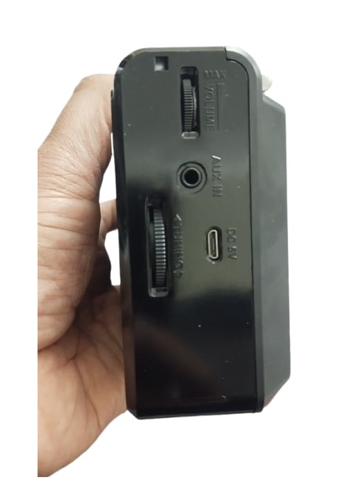 AM FM SW1-5 Portable Rechargeable Radio With USB TF Mp3 Music Player and LED Light Torch Speaker