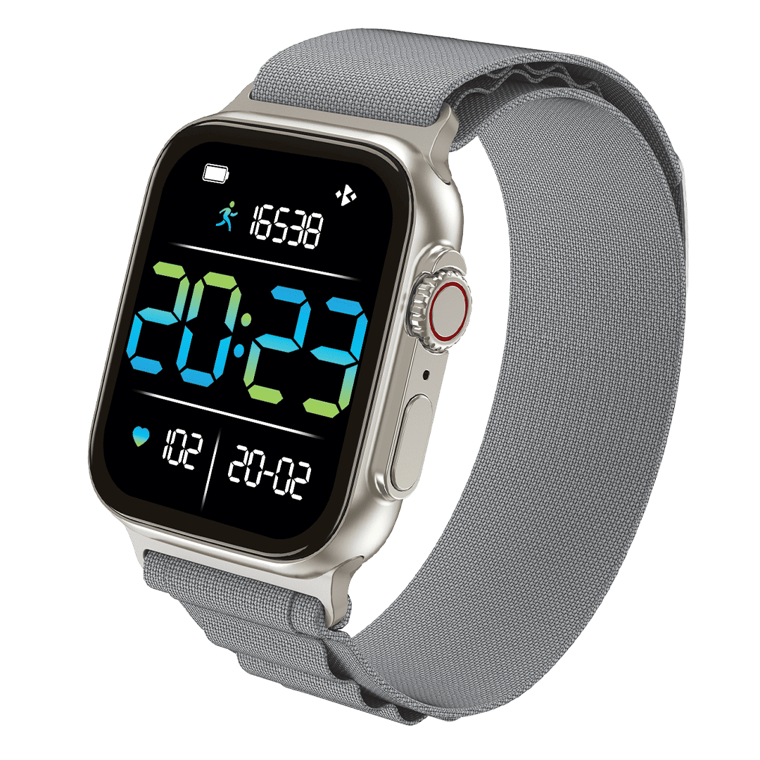 Grey Nylon Strap
