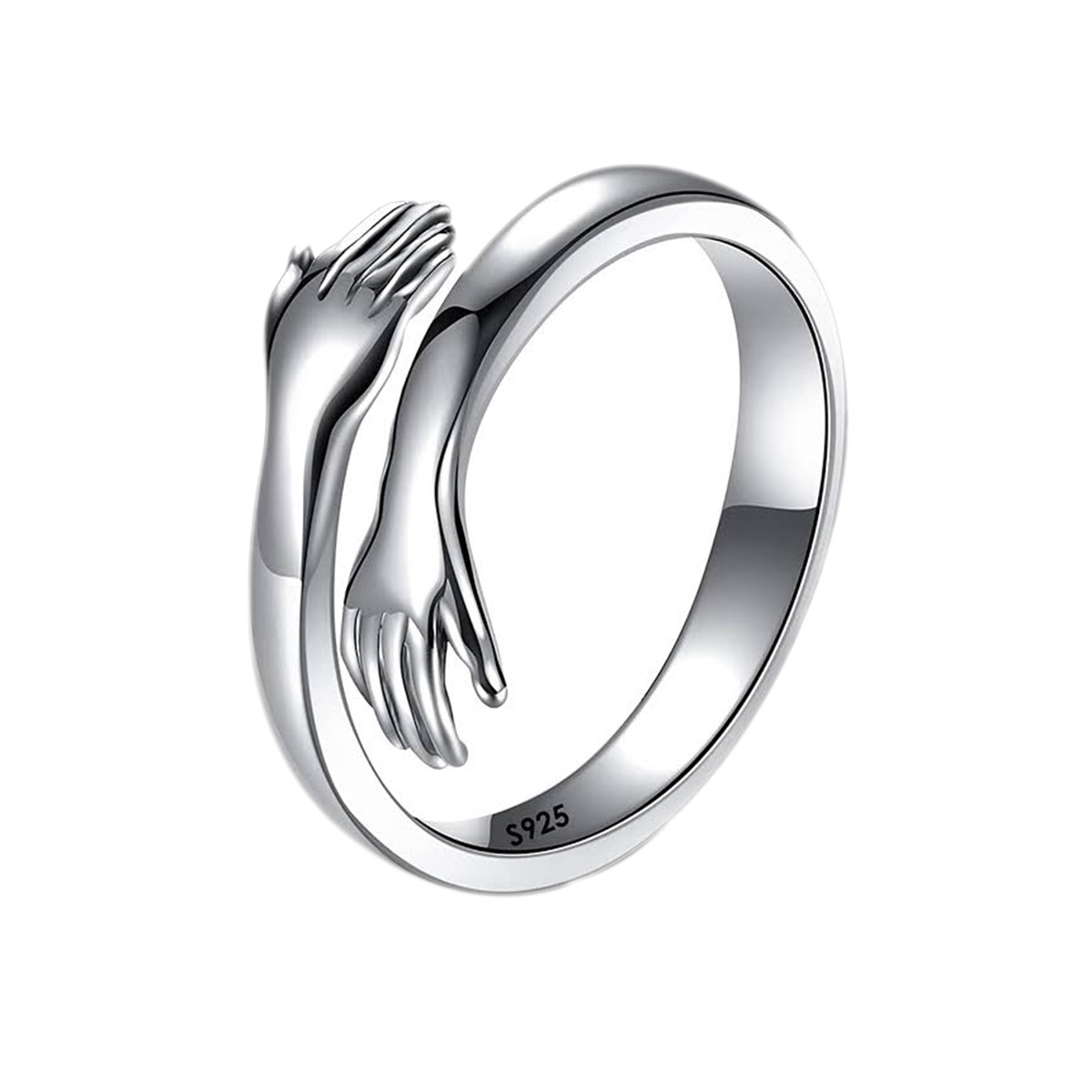Beautifull Silver/Black/Golden Hug Rings For Girls Wedding Wearing Rings