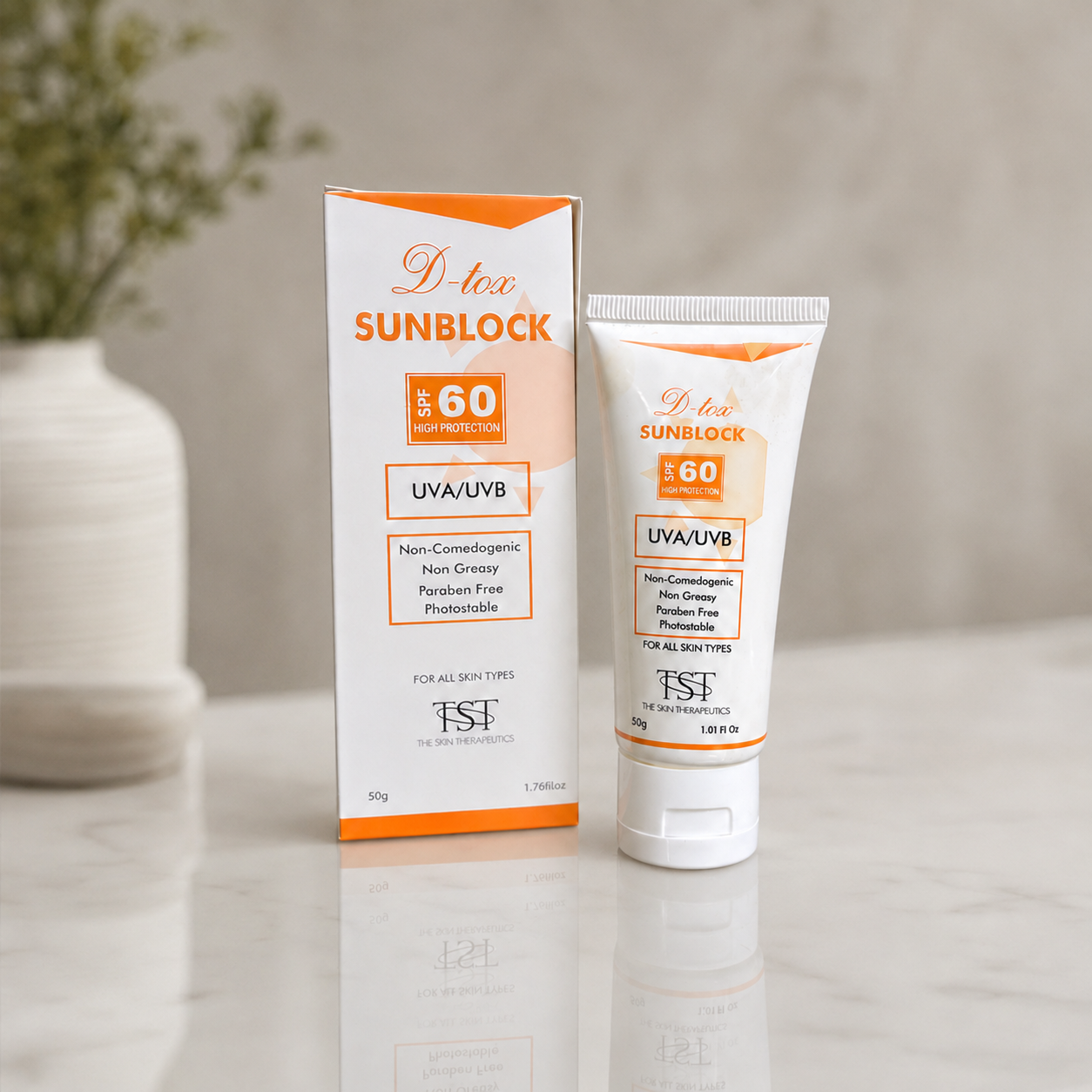 D-Tox Sunblock SPF 60 | Sun Care Product | 50g