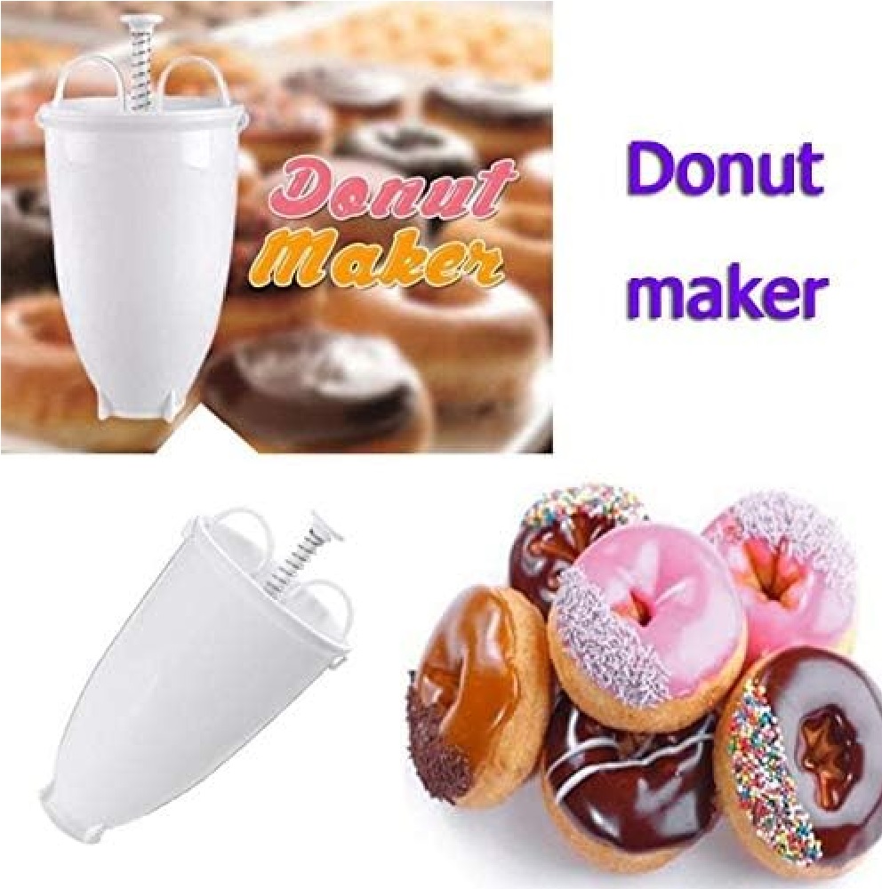 Manual Donut Maker Plastic Doughnut Machine Mould Biscuit Donut Maker