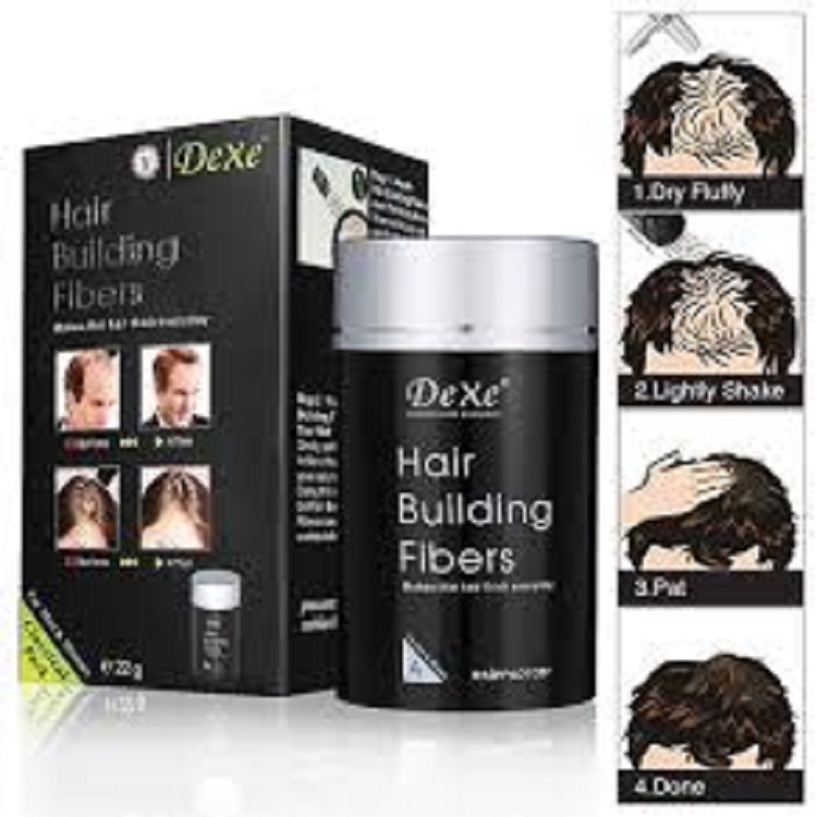 Dexe Hair Building Fiber Black 22gm