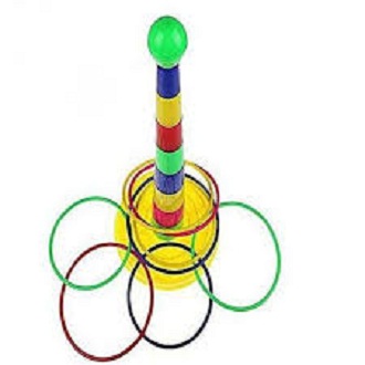 Ring Toss Game - 8 Ring - 43 cm - Multicolor