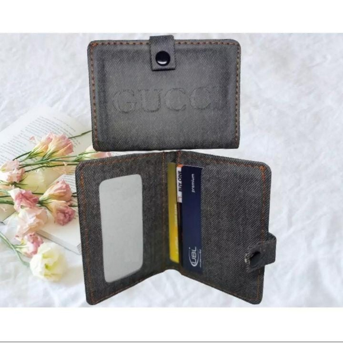 Mini Slim Wallet For Boys Men Non Leather Small Card Holder Purse