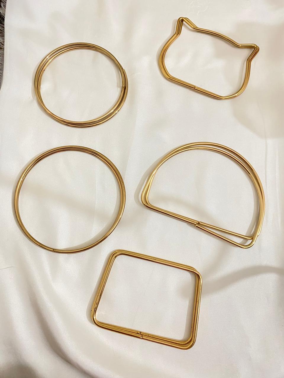 Portable Bag Handle Ring – Replacement Metal Hardware for Handbags & Totes