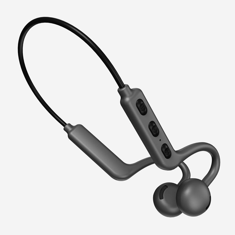 KS19 Bone Conductive Bluetooth Headset Wireless Neckband Earphone Waterproof Sports Headphone