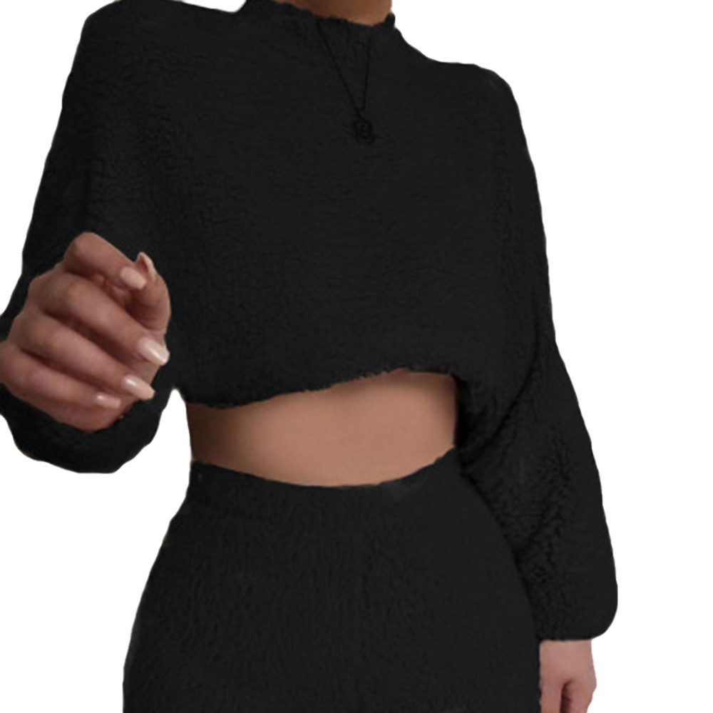 Outfits Fluffy Warm Pullover 