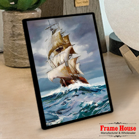 Motivational Quotes Photo Frame Set - Horizontal and Vertical Wall Decor for Home